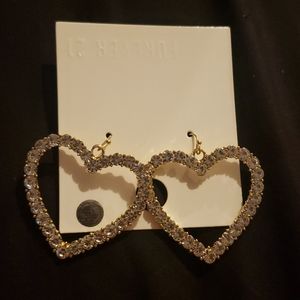Heart earrings